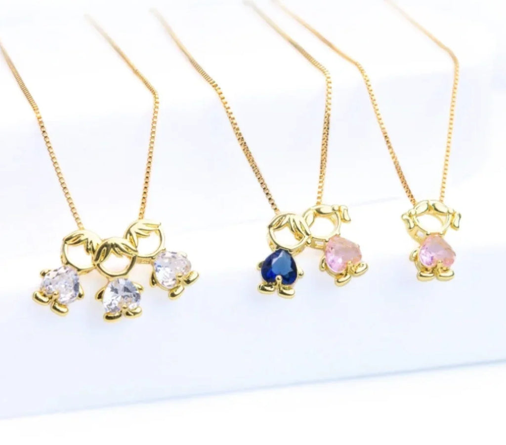Little Loves™ Family Necklace - A Meaningful Gift Every Mom Will Treasure Forever ❤️
